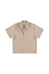 BOY'S SHORT SLEEVED SHIRT - STRIPED - REMY