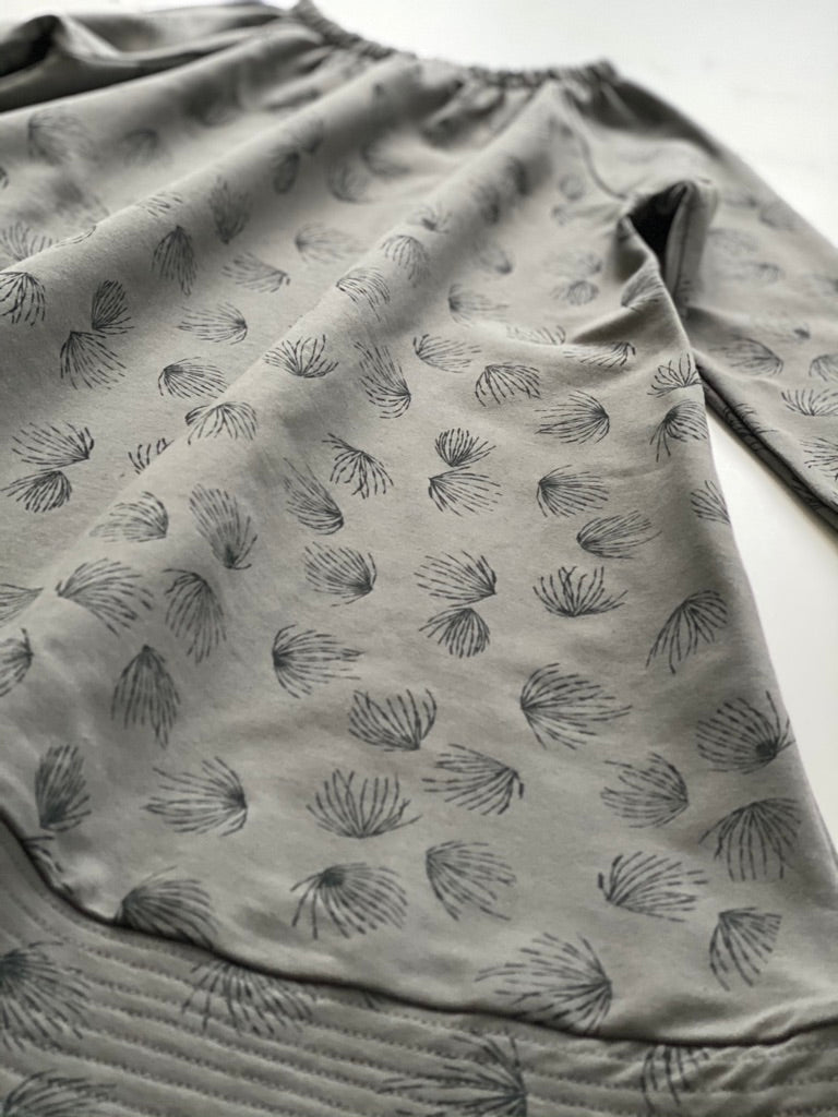 1828 FIJLE - SHORT WRINKLED DRESS