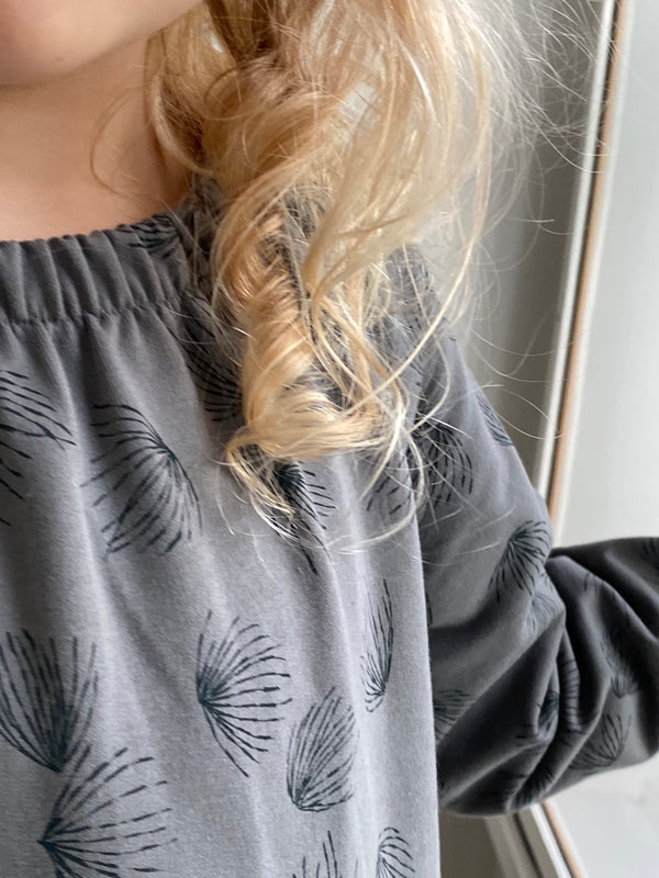 1828 FIJLE - SHORT WRINKLED DRESS